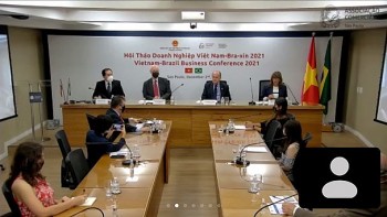 Hội thảo trực tuyến Doanh nghiệp Việt Nam - Brazil 2021 kết nối cung - cầu doanh nghiệp 2 nước