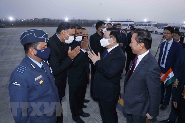 Chủ tịch Quốc hội kết thúc chuyến thăm chính thức Hàn Quốc, Ấn Độ | Chính trị | Vietnam+ (VietnamPlus)