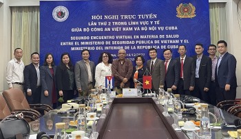 Tăng cường hợp tác về y tế giữa Bộ Công an Việt Nam và Bộ Nội vụ Cuba