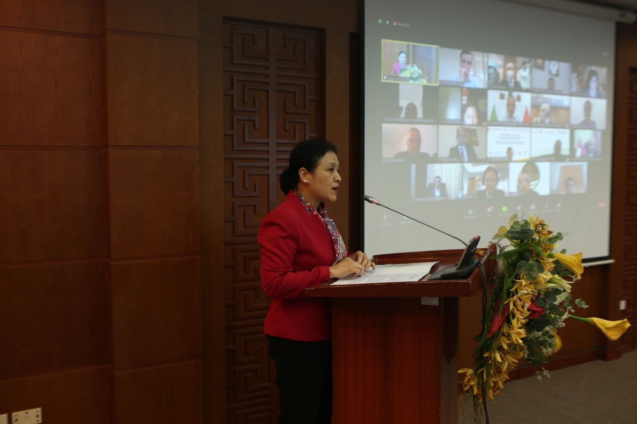 Chủ tịch VUFO Nguyễn Phương Nga: “Quan hệ hợp tác Việt Nam - châu Phi ngày càng phát triển và được mở rộng một cách thiết thực, hiệu quả bất chấp những khó khăn do đại dịch COVID-19 gây ra”
