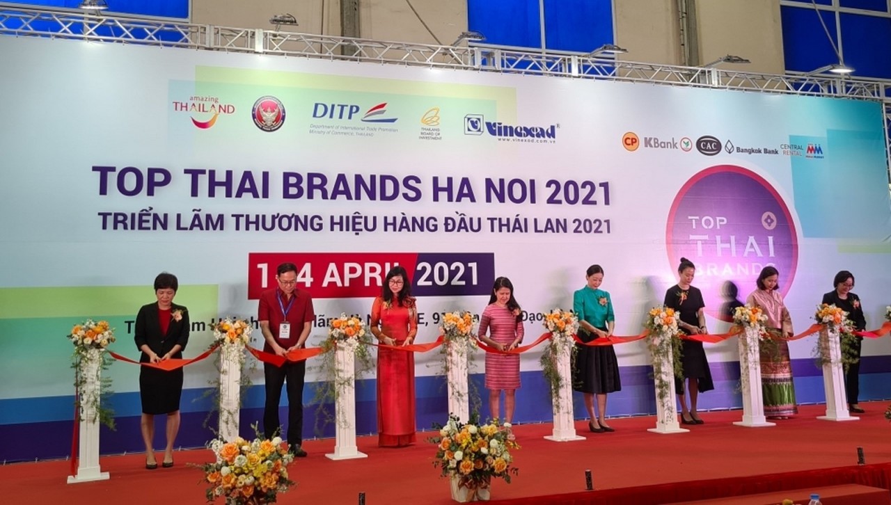 Khai mạc Triển lãm Thương Hiệu hàng đầu Thái Lan 2021 - Top Thai Brands 2021 tại Cung Văn hóa lao động hữu nghị Việt – Xô (Hà Nội).