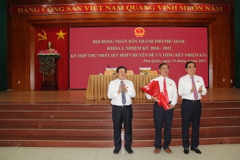 Ông Đoàn Văn Tiến được bầu giữ chức vụ Phó Chủ tịch UBND TP Phú Quốc