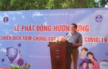 Cần Thơ phát động hưởng ứng Chiến dịch tiêm chủng vắc xin phòng COVID-19