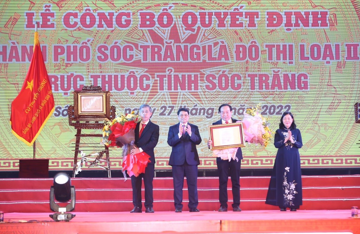 Thủ tướng Phạm Minh Chính: Sóc Trăng cần phát huy ý thức tự lực, tự cường và khát vọng vươn lên