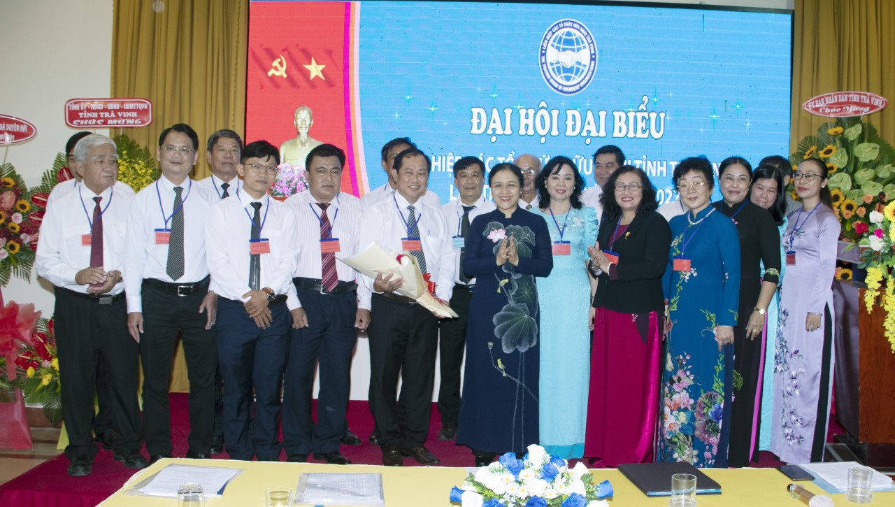 Ông Phạm Văn Rê tái đắc cử Chủ tịch Liên hiệp các tổ chức hữu nghị tỉnh Trà Vinh