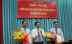 Chuẩn y ông Phan Văn Mãi giữ chức Bí thư Tỉnh ủy Bến Tre