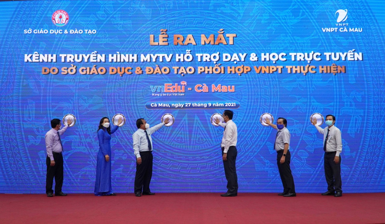 Cà Mau ra mắt kênh dạy và học trực tuyến “VnEdu - Cà Mau”