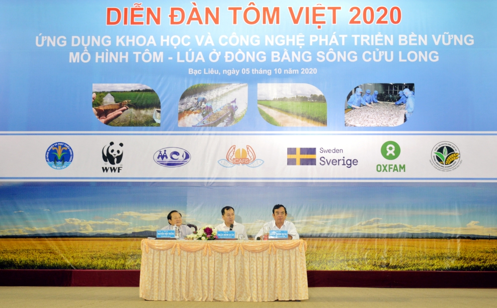 Mô hình lúa tôm tại Đồng bằng sông Cửu Long hiệu quả phát triển kinh tế, thích ứng biến đổi khí hậu
