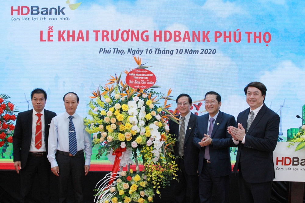 HDBank khai trương và đi vào hoạt động tại vùng đất Tổ - Phú Thọ