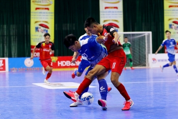 luot 17 giai futsal hdbank vdqg 2020 thang dam da nang sahako gianh vi tri a quan mua thu 2