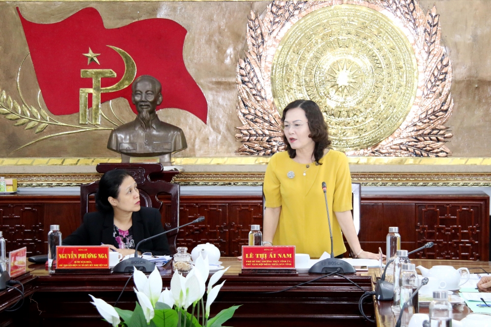 Chủ tịch Liên hiệp các tổ chức hữu nghị Việt Nam Nguyễn Phương Nga