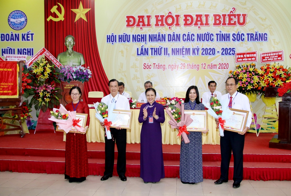 Ông Trần Phước Vĩnh được bầu giữ chức Chủ tịch Liên hiệp các tổ chức hữu nghị tỉnh Sóc Trăng