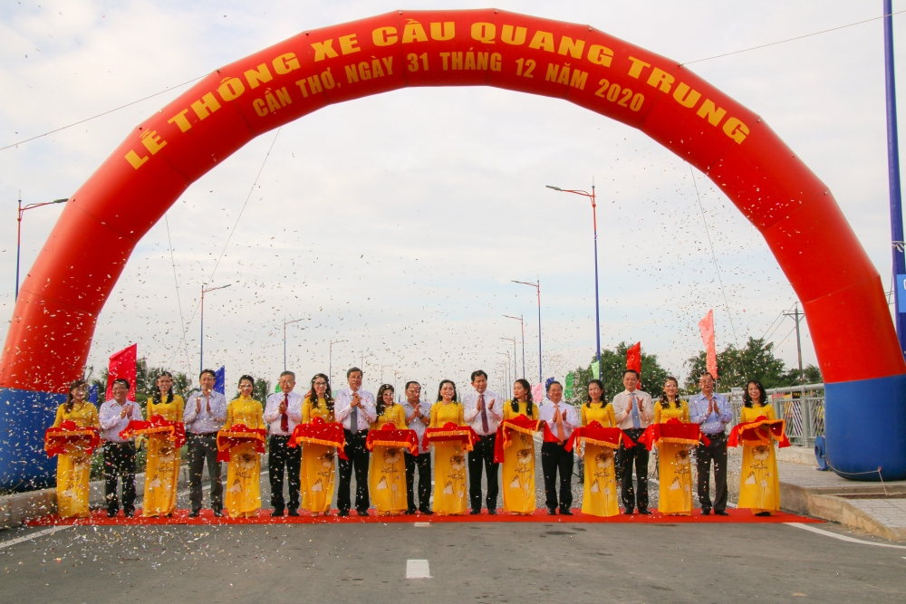 Thông xe cầu Quang Trung, tháo “điểm nghẽn” về ách tắt giao thông tại Cần Thơ