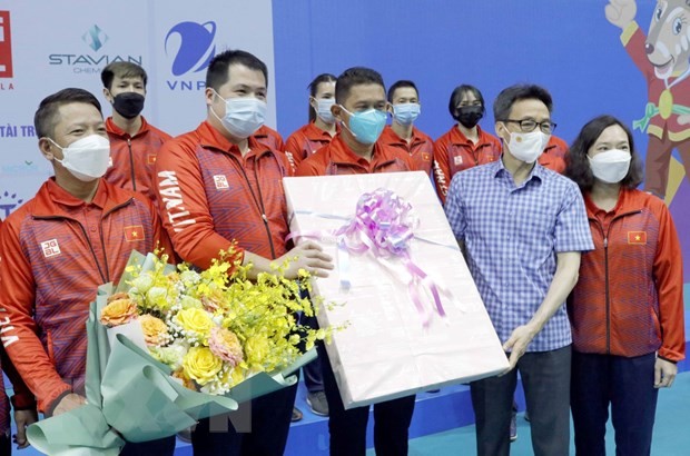 Phó Thủ tướng kiểm tra công tác chuẩn bị SEA Games 31 tại Bắc Giang | Thể thao | Vietnam+ (VietnamPlus)