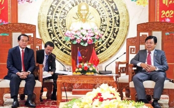 Hai tỉnh Cà Mau, Khăm Muộn đẩy mạnh hợp tác phát triển