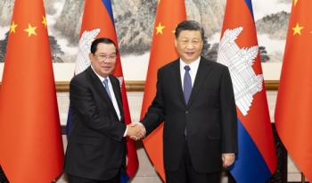 Trung Quốc và Campuchia ra tuyên bố về xây dựng cộng đồng chung vận mệnh