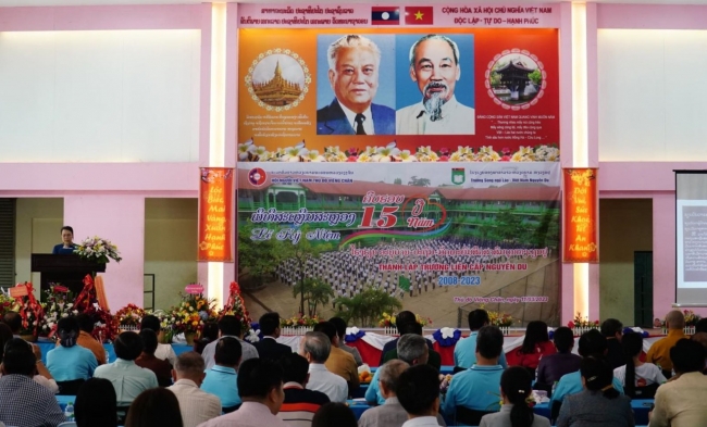 Nơi ươm mầm những tài năng và vun đắp tình hữu nghị Việt - Lào