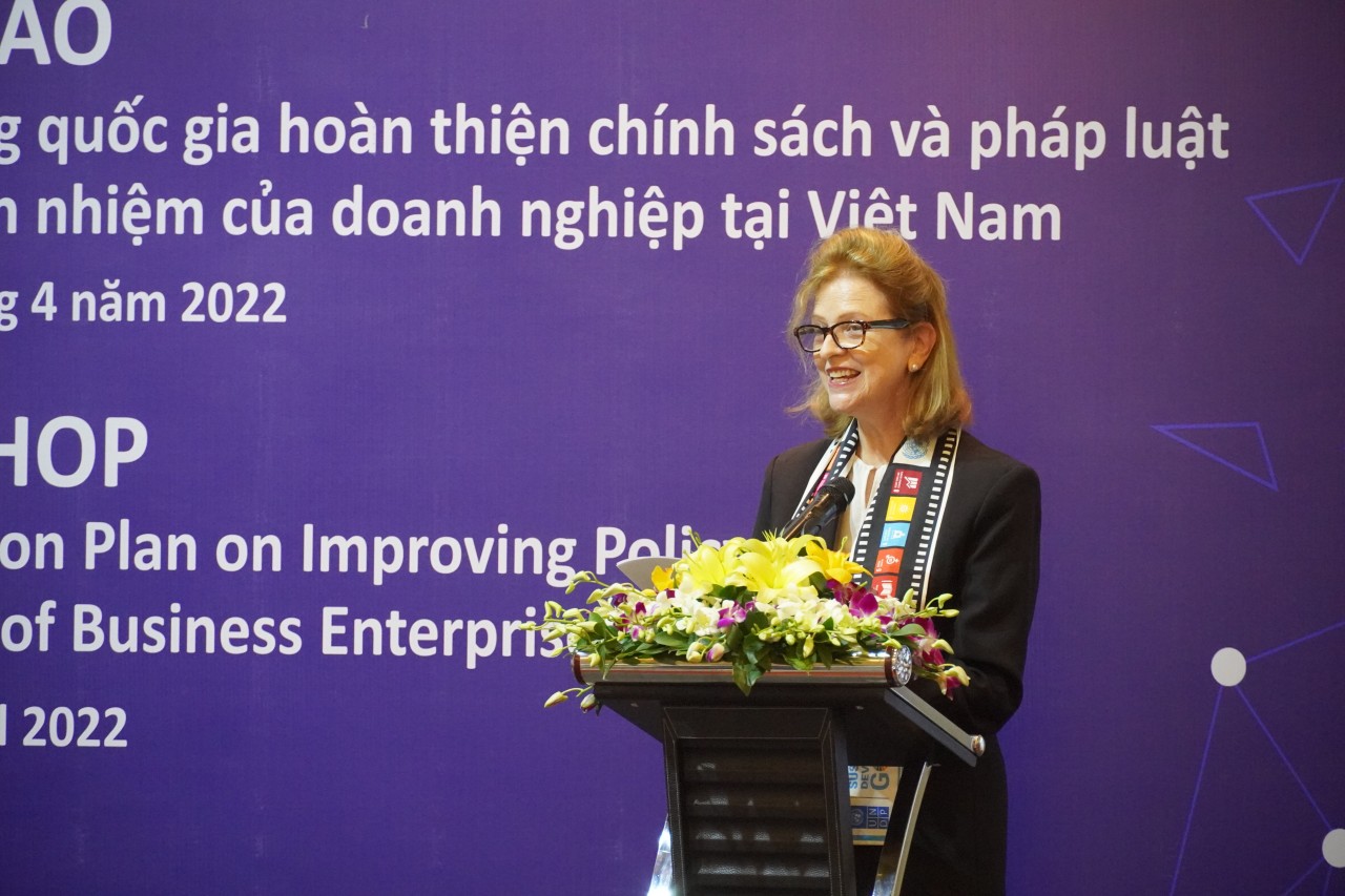 Trưởng Đại diện thường trú của UNDP tại Việt Nam Caitlin Wiesen