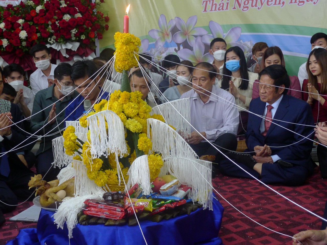Lưu học sinh Lào, Campuchia tại Thái Nguyên vui Tết cổ truyền Bunpimay và Chol Chnam Thmay