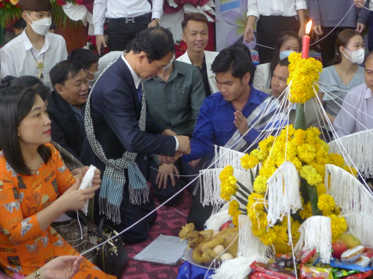 Lưu học sinh Lào, Campuchia tại Thái Nguyên vui Tết cổ truyền Bunpimay và Chol Chnam Thmay
