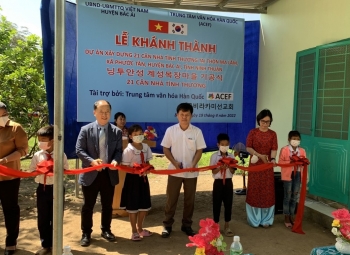 Ninh Thuận: khánh thành 21 căn nhà tình thương do Trung tâm Văn hóa Hàn Quốc tài trợ