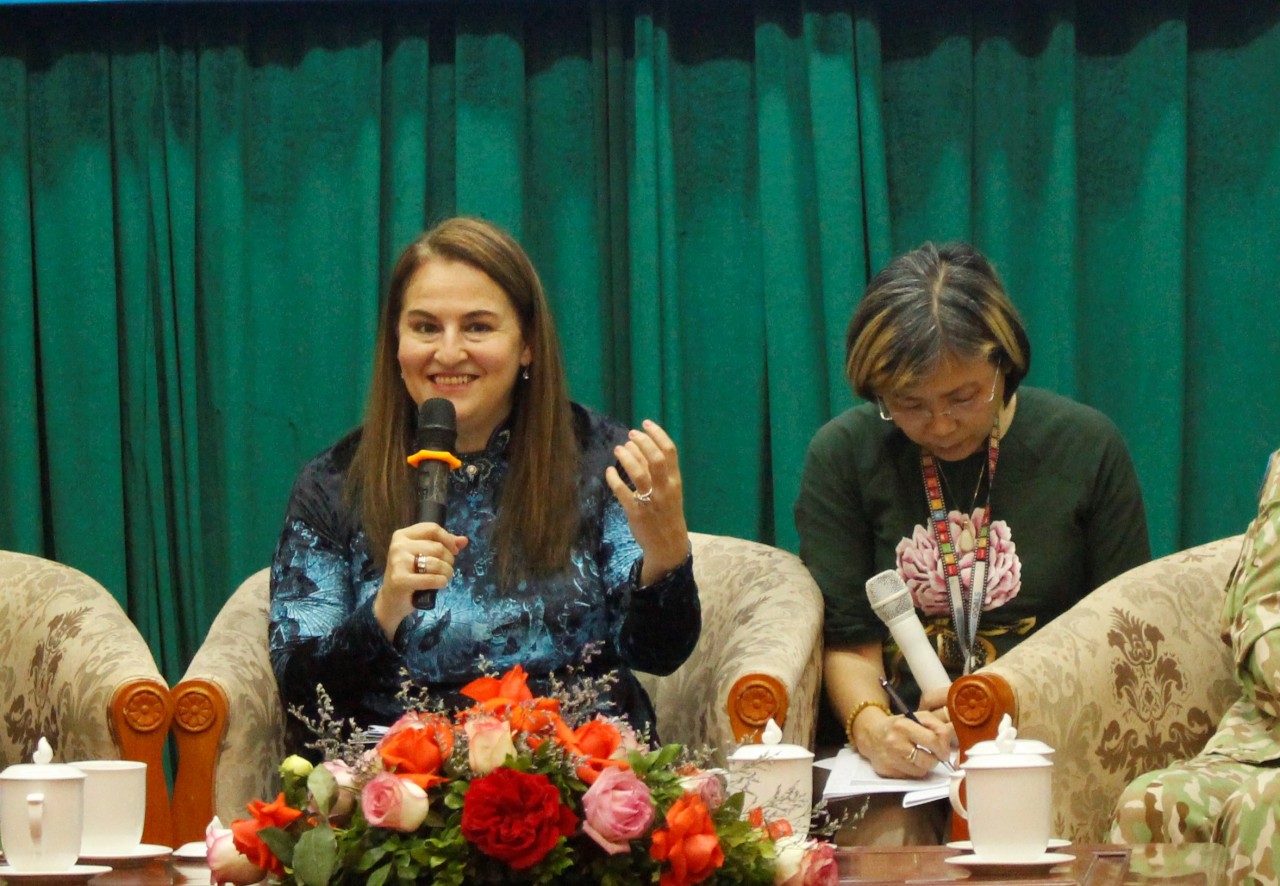 bà Elisa Fernandez - Trưởng đại diện UN Women tại Việt Nam
