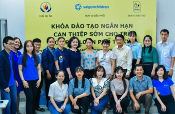 Saigon Children’s Charity đào tạo tập huấn viên về can thiệp sớm cho trẻ tự kỷ