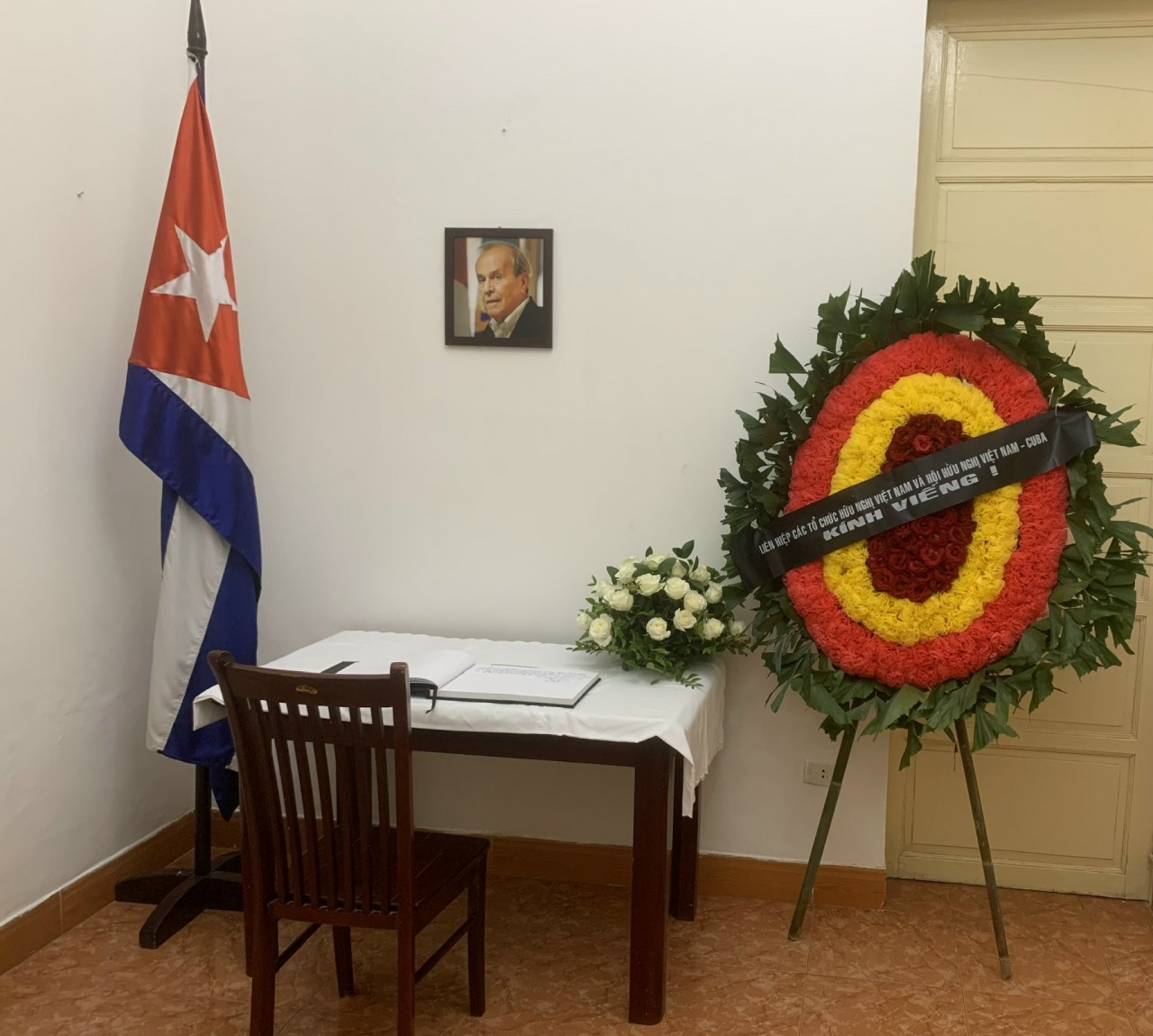 Tưởng niệm nguyên Chủ tịch Quốc hội Cuba Ricardo Alarcon de Quesada