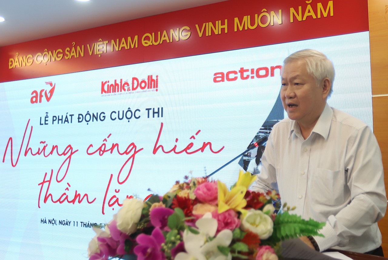 Ông Tạ Việt Anh - Chủ tịch Hội đồng quản lý Quỹ AFV, thay mặt Ban Tổ chức phát động cuộc thi.