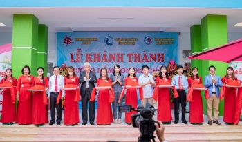 Zhi-Shan xây trường mới cho 100 trẻ ở Gio Châu (Gio Linh, Quảng Trị)