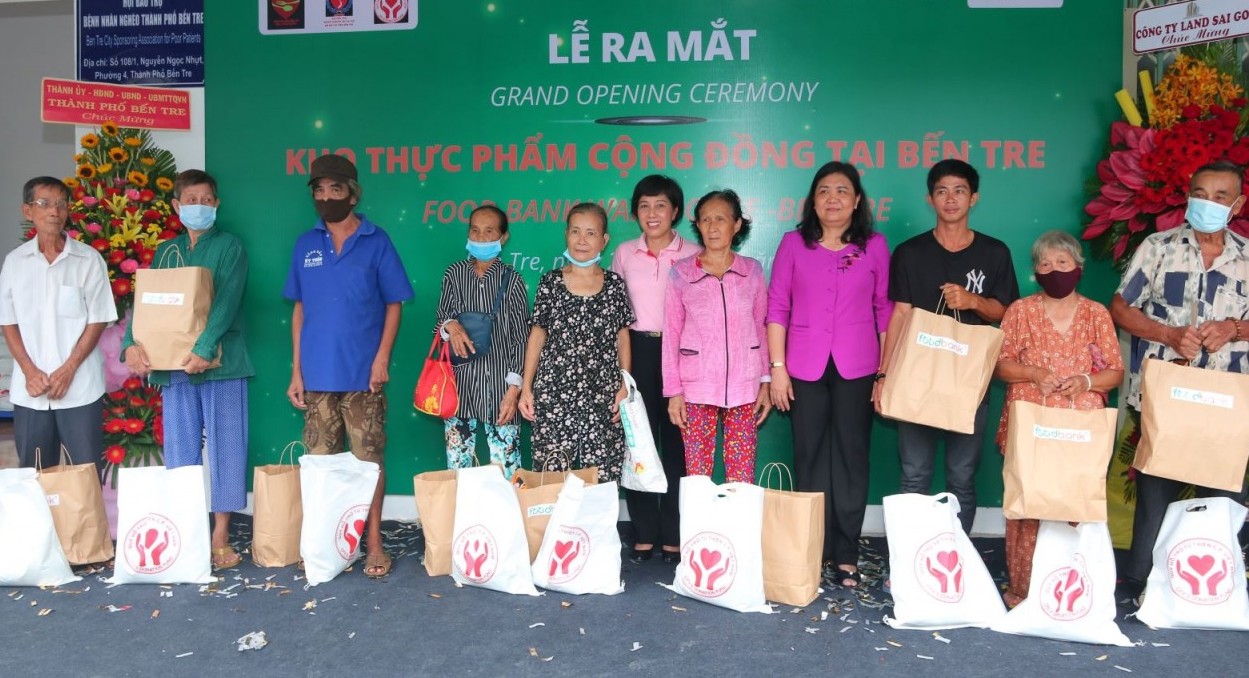 Kho lưu trữ thực phẩm đầu tiên hỗ trợ người yếu thế ở ĐBSCL
