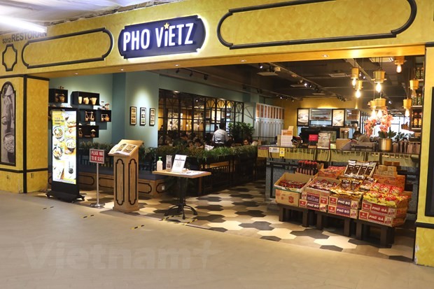 Một nhà hàng phở Việt tại Trung tâm mua sắm Utama.  thủ đô Kuala Lumpur, Malaysia