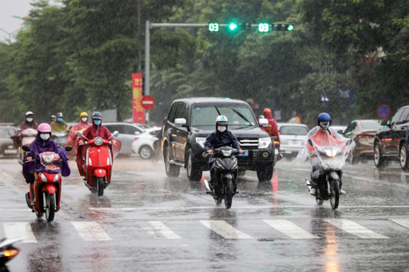 Hà Nội tiếp tục có mưa ngày dông vào ngày 1/6. Ảnh minh họa: Internet