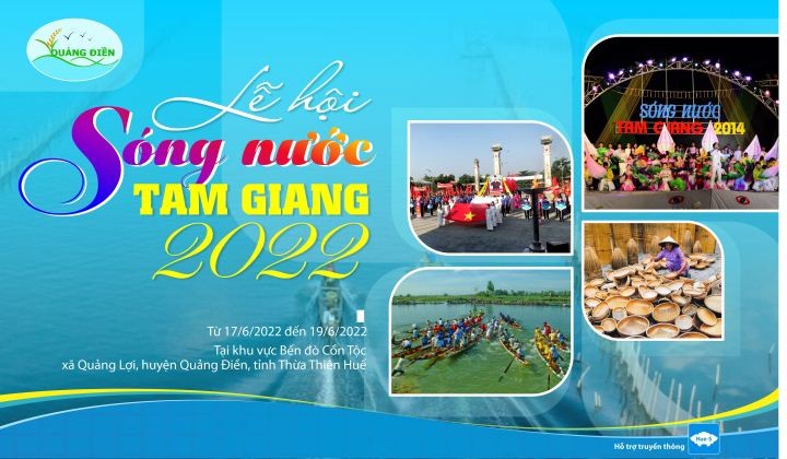 Poter lễ hội “Sóng nước Tam Giang” năm 2022