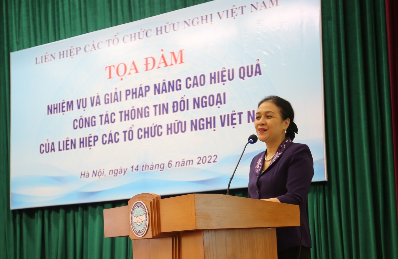 Nâng cao hiệu quả công tác thông tin đối ngoại của Liên hiệp các tổ chức hữu nghị Việt Nam