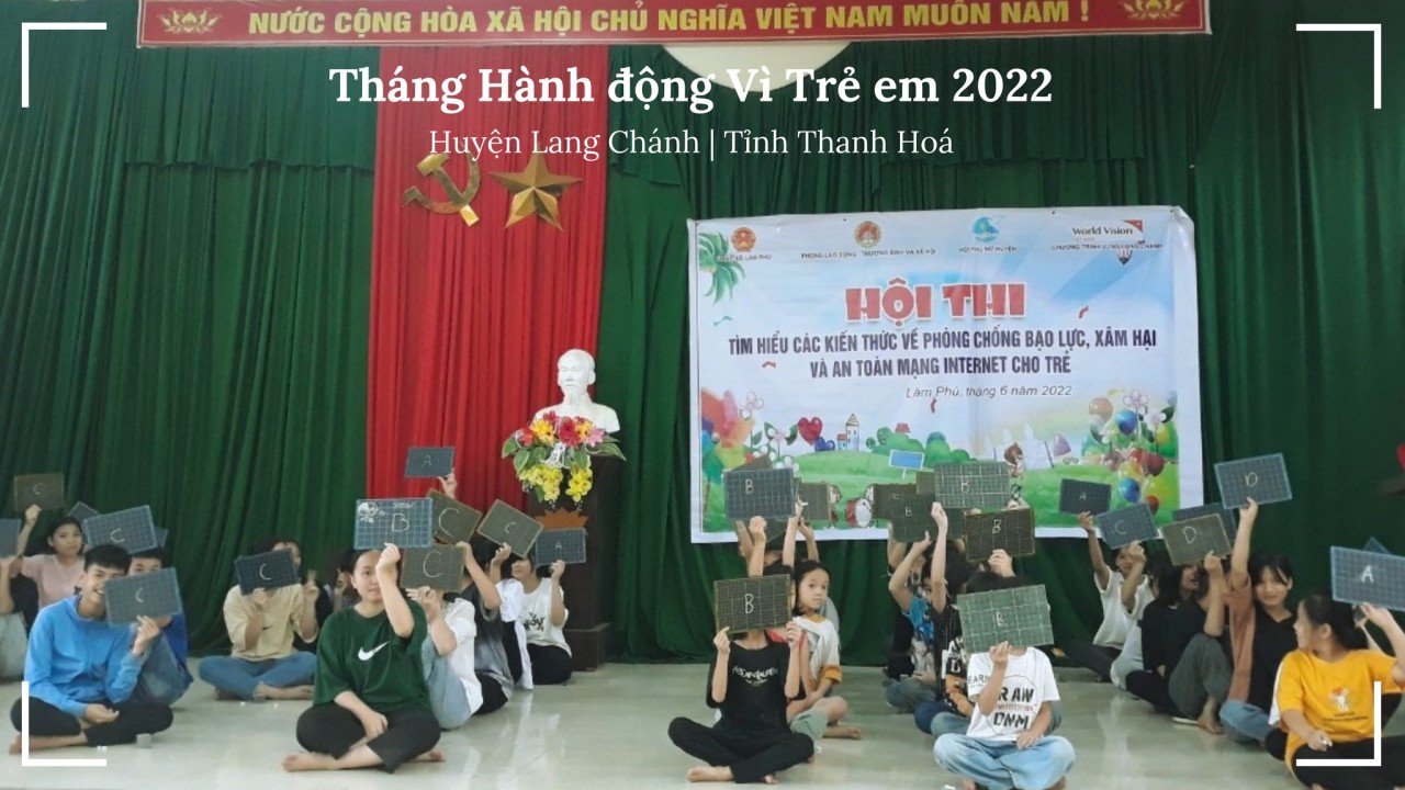  ba xã dự án của World Vision Việt Nam