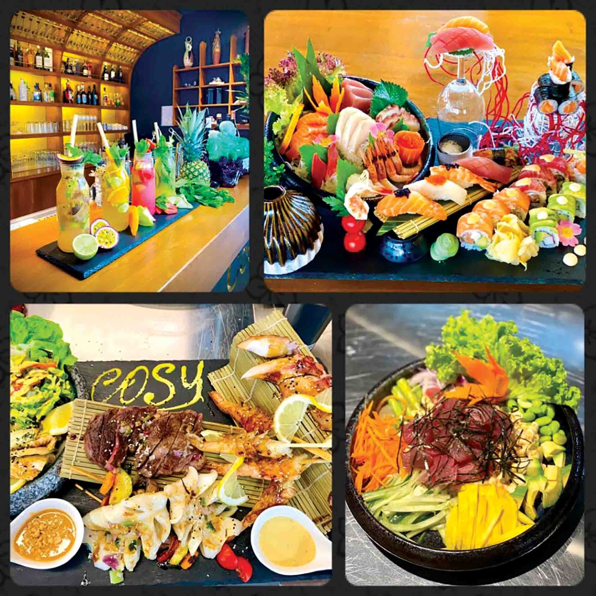 Món ăn do người Việt sáng tạo tại Nhà hàng Cosy – Fine Asia Cuisine &amp;amp; Sushi Bar tại Nurnberg, Đức. (Ảnh: Cát Phương)