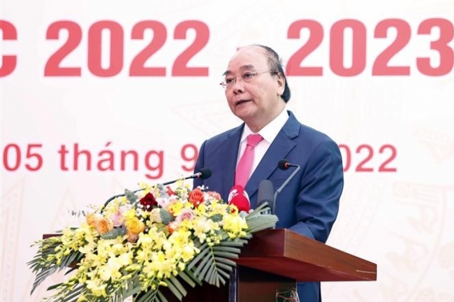 Thư chúc mừng của Chủ tịch nước Nguyễn Xuân Phúc nhân kỷ niệm 40 năm ngày Nhà giáo Việt Nam