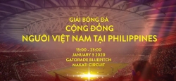 Cộng đồng người Việt Nam tại Philippines tổ chức giải bóng đá chào Xuân Canh Tý 2020