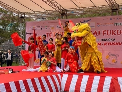 Gần 7.000 người tham gia Festival Tết Việt Nam 2020 tại Fukuoka (Nhật Bản)