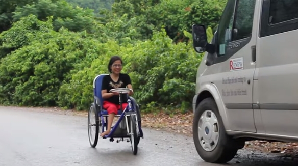 du an renew trao xe lac cho nguoi bi anh huong cua chat doc da cam