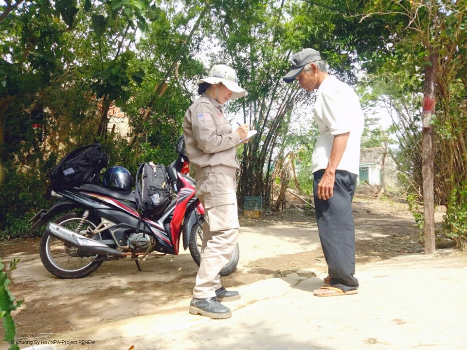 du an nparenew bat dau khao sat dau vet bom min tai tpdong ha quang tri