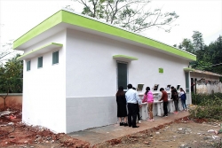 GNI tài trợ gần 500 triệu xây dựng công trình nước sạch, nhà vệ sinh ở xã vùng cao Hà Giang