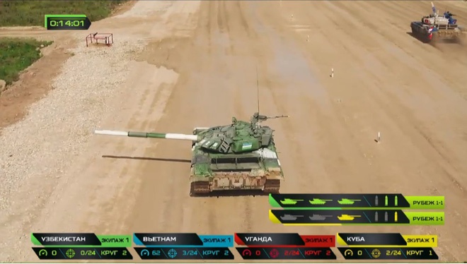 chung ket nhom 2 tank biathlon 2019 giua viet nam uzbekistan uganda va cuba