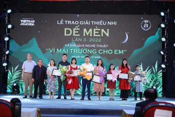 Trao giải thưởng thiếu nhi Dế Mèn lần thứ ba: Không có giải thưởng lớn