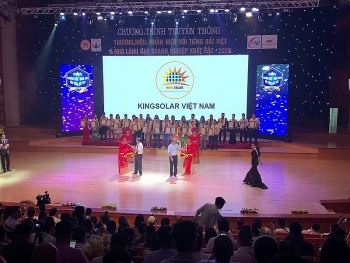 Kingsolar Việt Nam đạt top 50 thương hiệu nổi tiếng đất Việt
