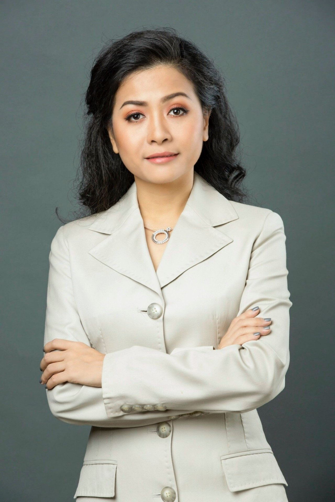 Bà Trần Uyên Phương - Phó Tổng giám đốc Tập đoàn Tân Hiệp Phát.