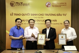 Tập đoàn T&T Group đầu tư 1.650 tỷ đồng xây dựng khu dịch vụ - du lịch tại Quảng Trị