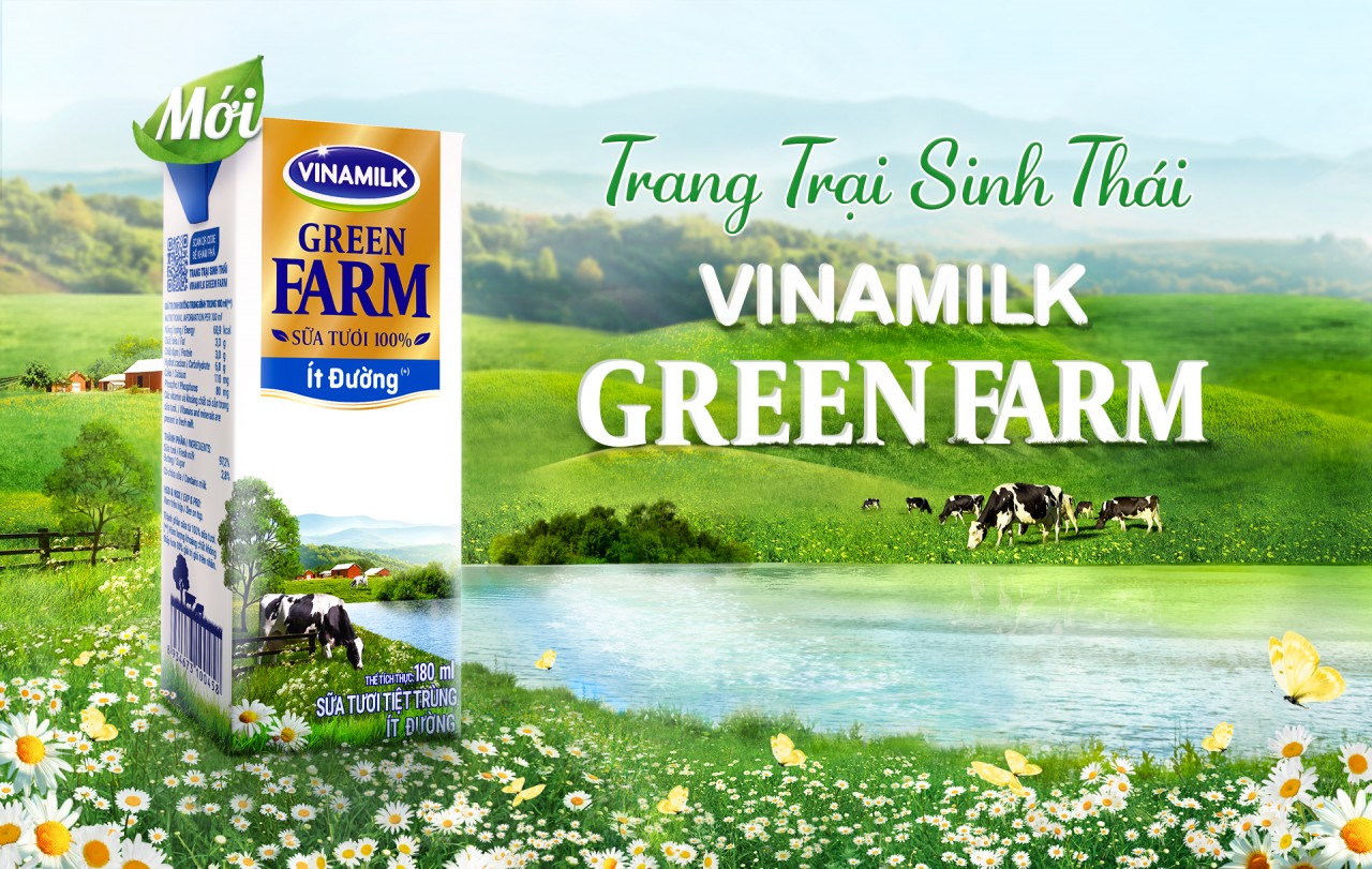 Vinamilk Green Farm - mô hình trang trại bò sữa phát triển bền vững