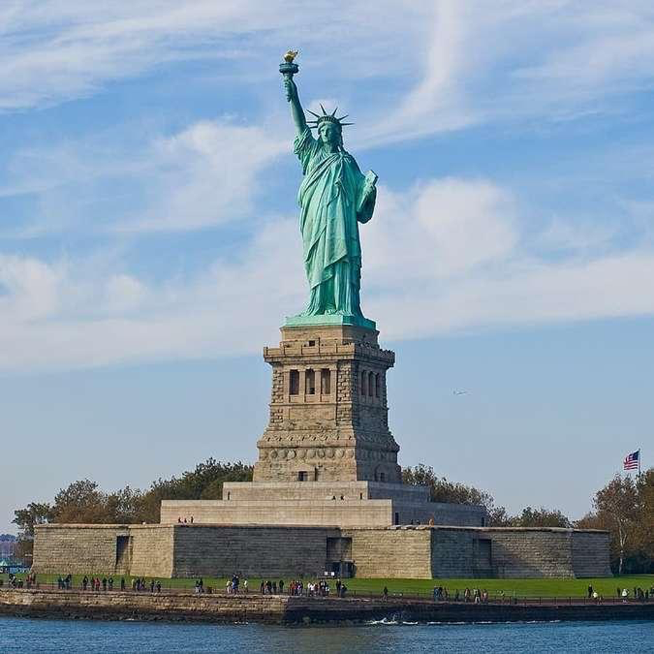 Tượng nữ thần tự do tại Mỹ.